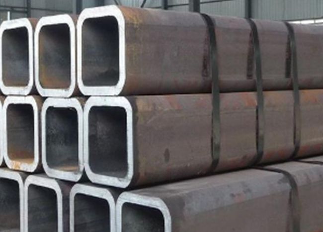 Black square steel pipe