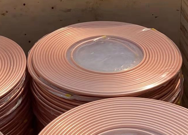 Refrigeration Part Pancake Coil Split Air Conditioner Copper Pipe Tube