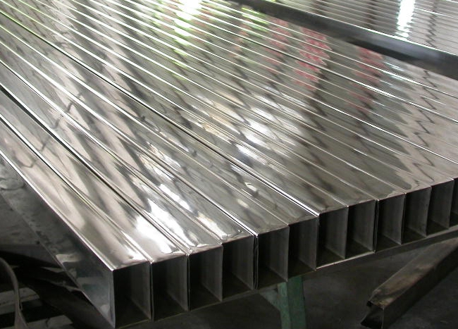 Stainless Steel Rectangular Pipe Hairline Surface 316 Stainless Steel Square Tube