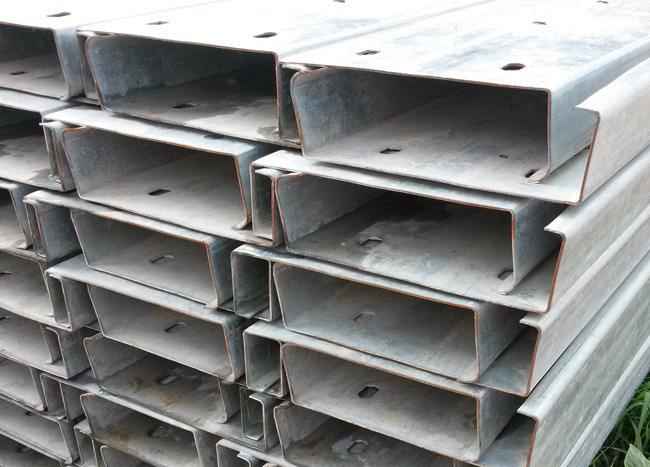 C and U Slotted Galvanized Shaped Steel Profile Strut Channel