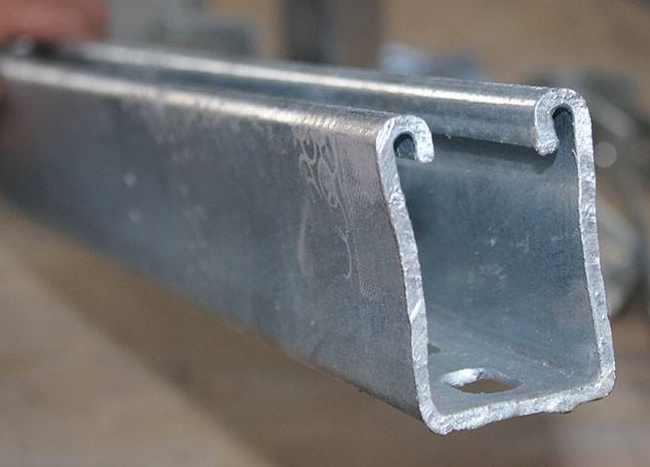 C and U Slotted Galvanized Aluminum Shaped Steel Profile Strut Channel 