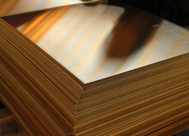 Good Quality Low Price Popular Product C11000 Pure Copper Sheet or Brass Copper Plate Sheet Gold Color